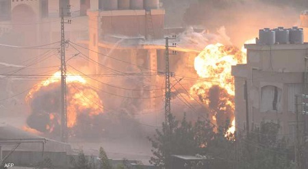 You are currently viewing الكيان يشن سلسلة غارات مكثفة على الجنوب اللبناني