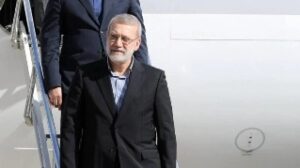 Read more about the article لاريجاني لقناة “العالم”: يبدو أن الأميركيين يريدون دفع المفاوضات نحو حل مناسب