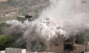 Read more about the article جيش الاحتلال يفجر مكتبا لحركة فتح شمالي الضفة