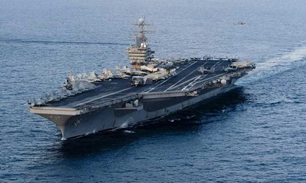 You are currently viewing إيران: حاملة الطائرات الأمريكية “أبراهام لينكولن” تغادر المنطقة بعد تحييدها