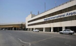 Read more about the article هجمات بصواريخ ومسيرات تستهدف مطار بغداد الدولي الذي يضمّ قاعدة عسكرية امريكية ومنشأة نفطية في محافظة البصرة