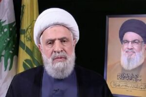 Read more about the article في رفض معلن لمبادرة الرئيس اللبناني.. الأمين العام لحزب الله يحذر من أن طرح التفاوض مع الكيان “تحت النار” هو “استسلام” ويداعو في الحكومة إلى العودة عن قرارها “تجريم” أنشطة الحزب ومقاتليه