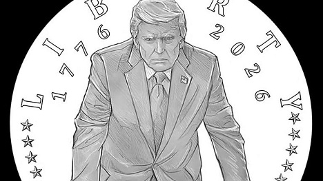 منتقدون يهاجمون إقرار قطعة نقدية من ذهب عيار ٢٤ تحمل صورة دونالد ترامب