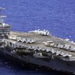 تزامناً مع مراسم وداع شهداء “دنا”.. جيش الإيراني يستهدف حاملة الطائرات “أبراهام لينكولن”