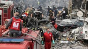 Read more about the article “حزب الله”: استهداف الكيان رد مشروع على خروقات متمادية لوقف النار.. واستشهاد 7 مواطنين وإصابة 24 آخرين بغارات الكيان على لبنان