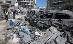 Read more about the article لبنان.. استشهاد 14 شخصا بغارات العدو الصهيوني.. وكاتس يكشف موقف واشنطن من قصف الضاحية الجنوبية