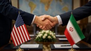 Read more about the article إيران وأميركا تعلنان الاتفاق بعد محادثات مكثفة.. وقف فوري للعمليات العسكرية على جميع الجبهات.. والتوقيع يوم الجمعة 19 حزيران في سويسرا