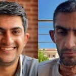 صورة الصحافي مجاهد بني مفلح تثير صدمة في الوسط الإعلامي الفلسطيني وتفضح آثار السجن الإحتلال الصهيوني