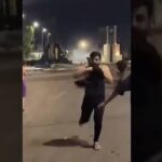مواجهات بالدخانيات والحجارة بين قوات مكافحة الشغب ومحتجين يطالبون بتحسين خدمة الكهرباء في الكوت