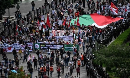 You are currently viewing مخاوف من تجريم التضامن مع غزة وتقييد حرية التعبير بعد تصنيف إدارة ترامب “فلسطين أكشن” منظمة إرهابية