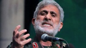 Read more about the article قاآني: فلسطين قضية حية ستبقى راسخة حتى تحقيق الانتصار وإسرائيل تُصعد عدوانها للهروب من أزماتها السياسية والعسكرية