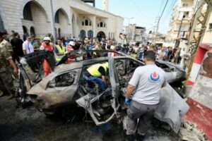 Read more about the article مجازر لا تتوقف.. 11 شهيدًا بينهم رضيعان ومسعفان وعشرات الإصابات بغارات الكيان العنيفة على جنوبي لبنان