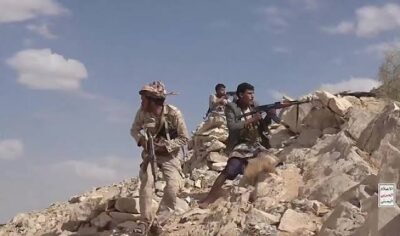 You are currently viewing الحوثيون يتقدمون نحو مرتفعات استراتيجية وبريطانيا تتعهد بدعم السعودية