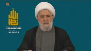 Read more about the article الشيخ قاسم: تحرير الجنوب نراه أمام أعيننا.. الحرب جولات والأخيرة لأصحاب الأرض